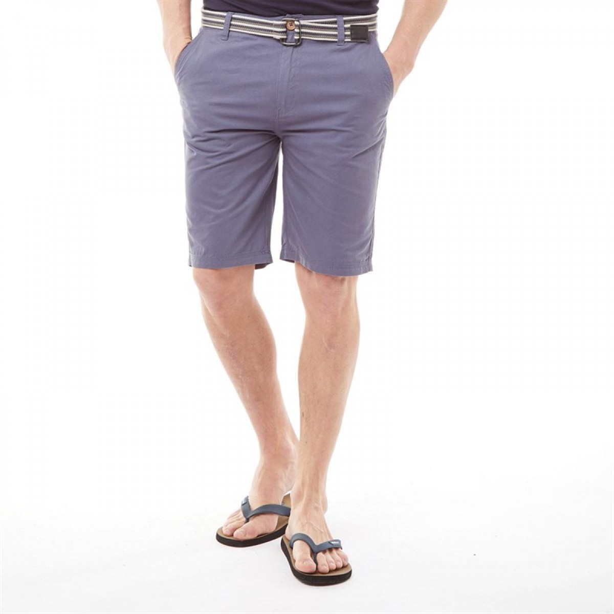 

Шорты Kangaroo Poo Cotton With Belt Indigo Indigo, M (46)