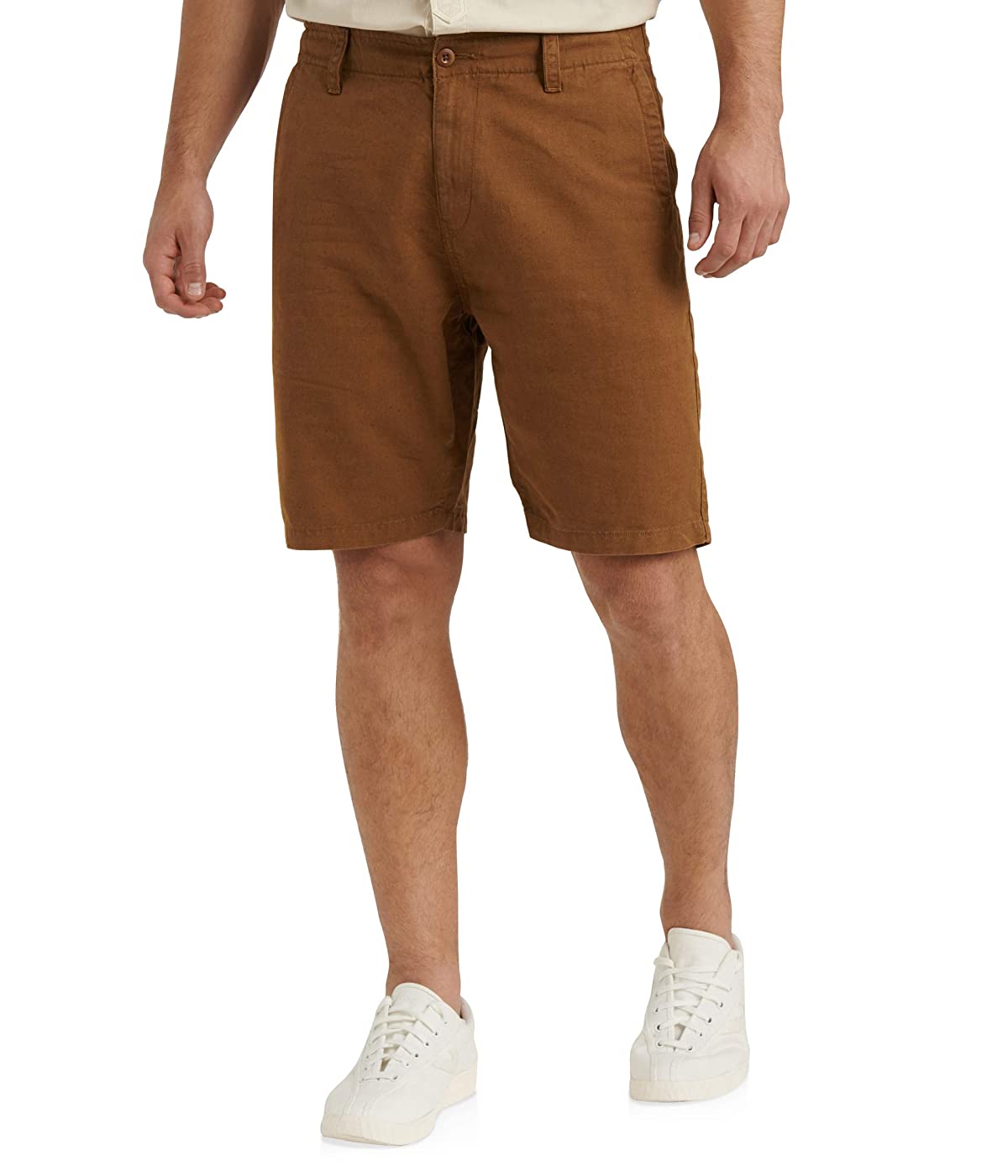 

Шорты Lucky Brand Linen Flat Front Copper, 32W 32L