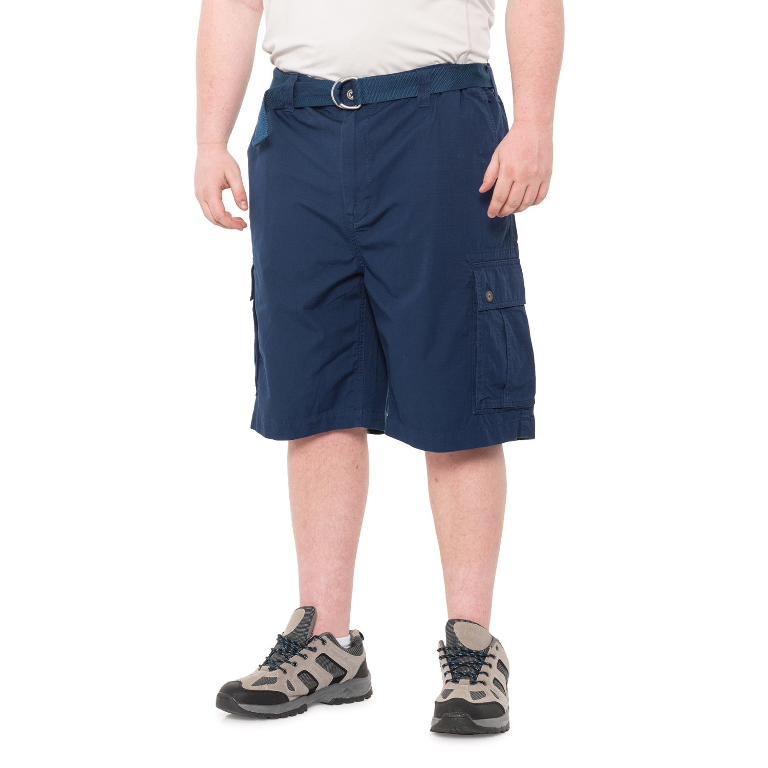 

Шорты Northpoint Boston Belted Cargo (For Big and Tall Men) Navy, 46W 32L