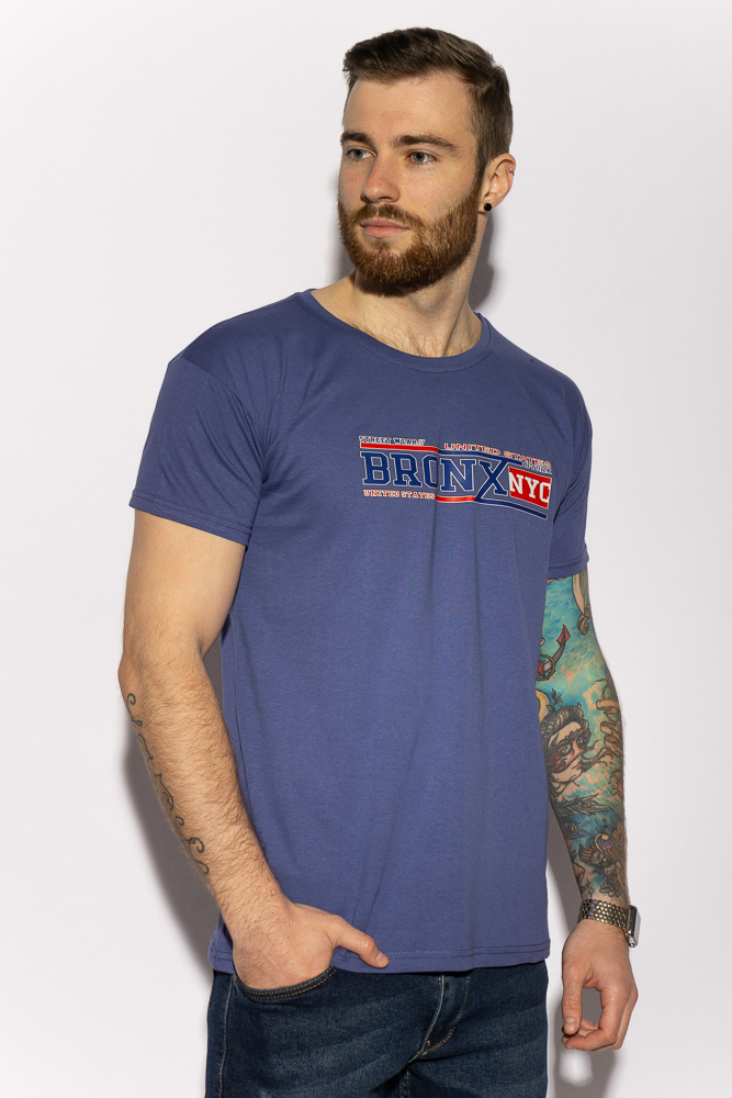 

Футболка мужская Time of Style 85F403 XXL Джинс