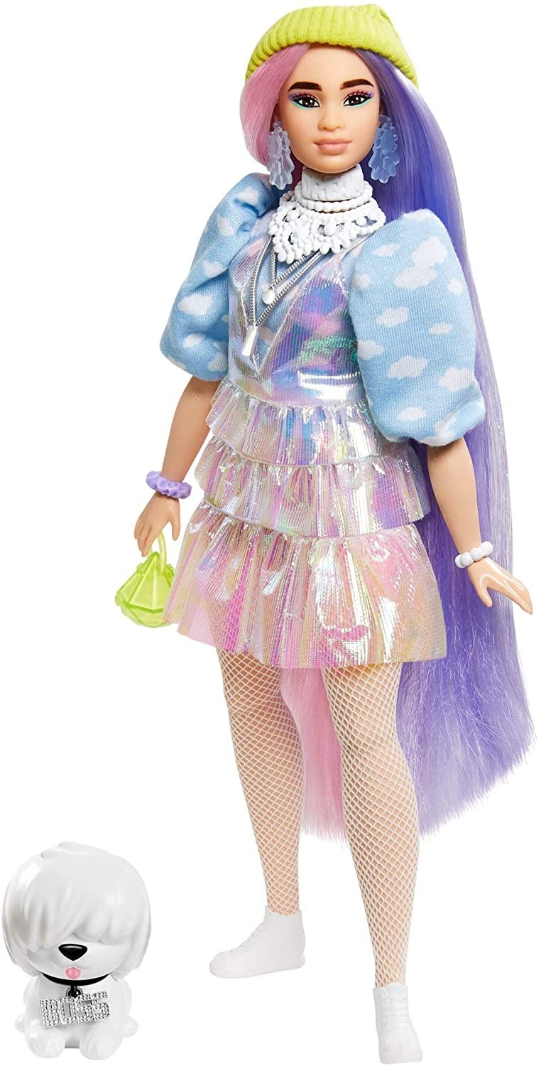 

Кукла Barbie Extra Doll #2 Барби Экстра Мерцающий вид (GVR05)