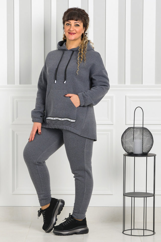 

Костюм Alenka Plus 1358-2 графитовый, Костюм Alenka Plus 1358-2 графитовый, 50