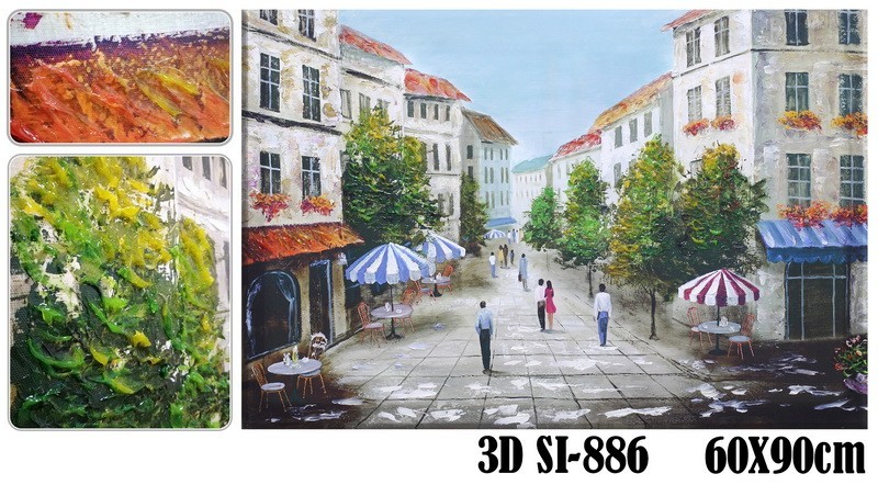 

Картина на холсте SvitArt 3D 60х90 см Si-886