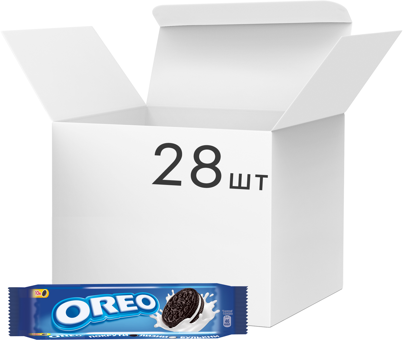 Акція на Упаковка печенья Oreo 95 г х 28 шт (7622210653703) від Rozetka UA