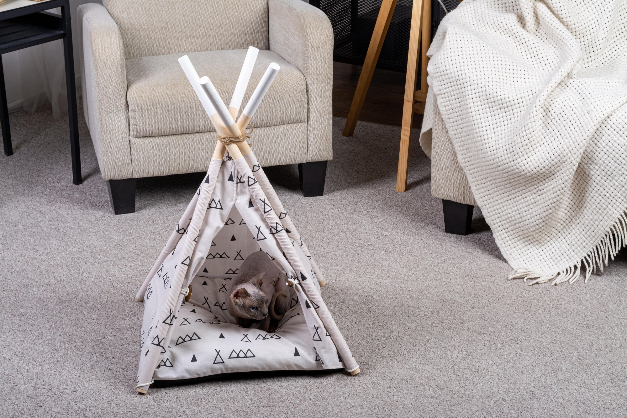 

Домик для кошек и собак Pets Lounge Wigwam, модель 3