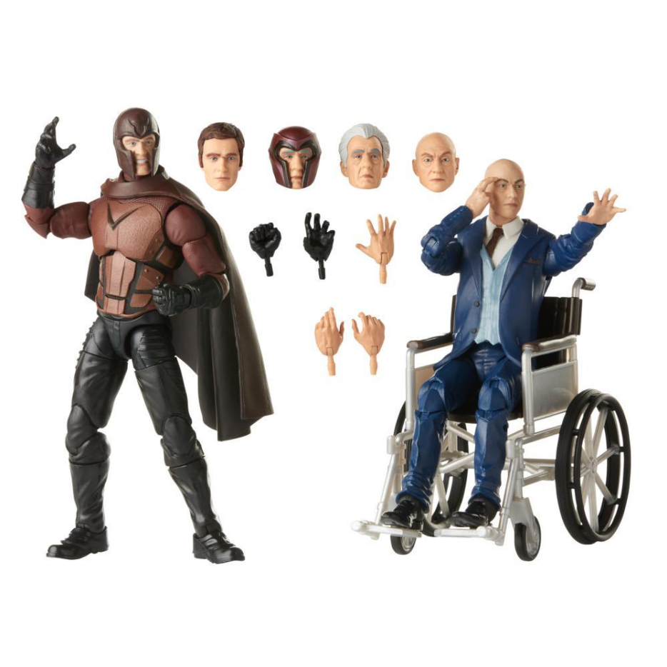 

Фигурки Люди Икс Магнето и Чарльз Ксавье Legends Series X-Men Magneto and Professor X Hasbro E9290