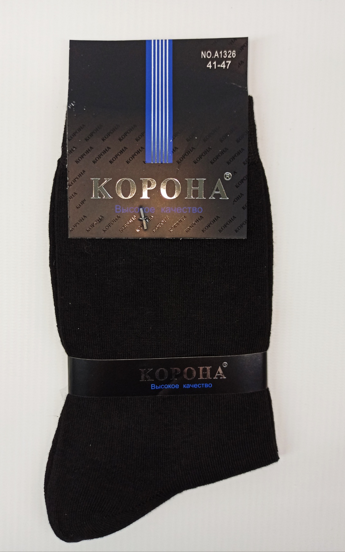 

Носки Корона А1326 41-47(р) черный