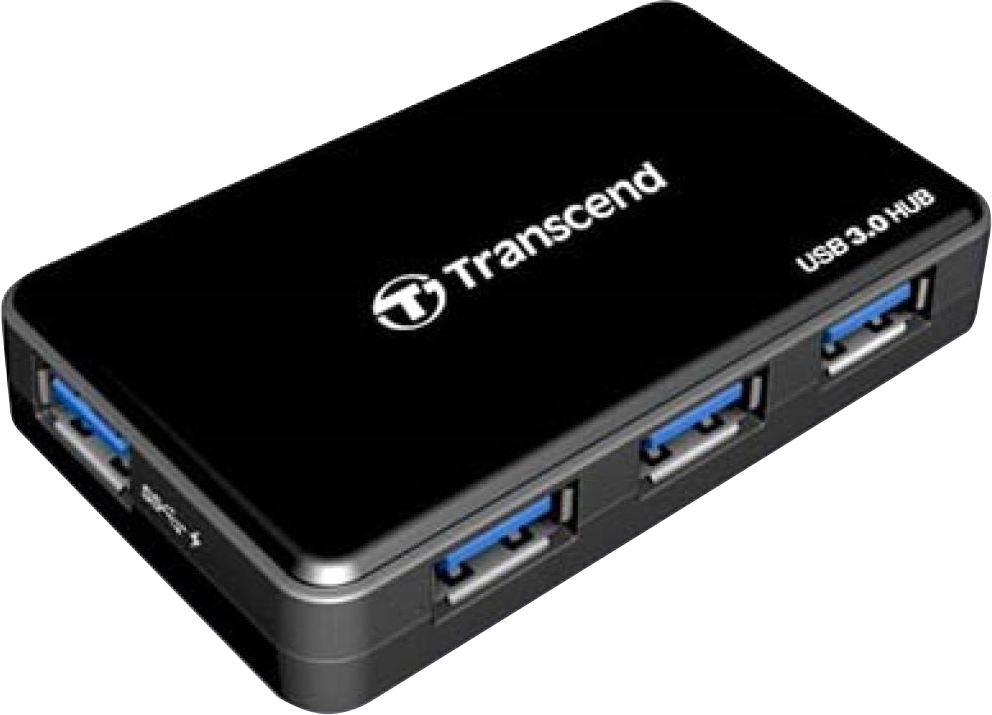 USB-хаб Transcend SuperSpeed USB 3.0 Hub (TS-HUB3K) – фото, отзывы ...