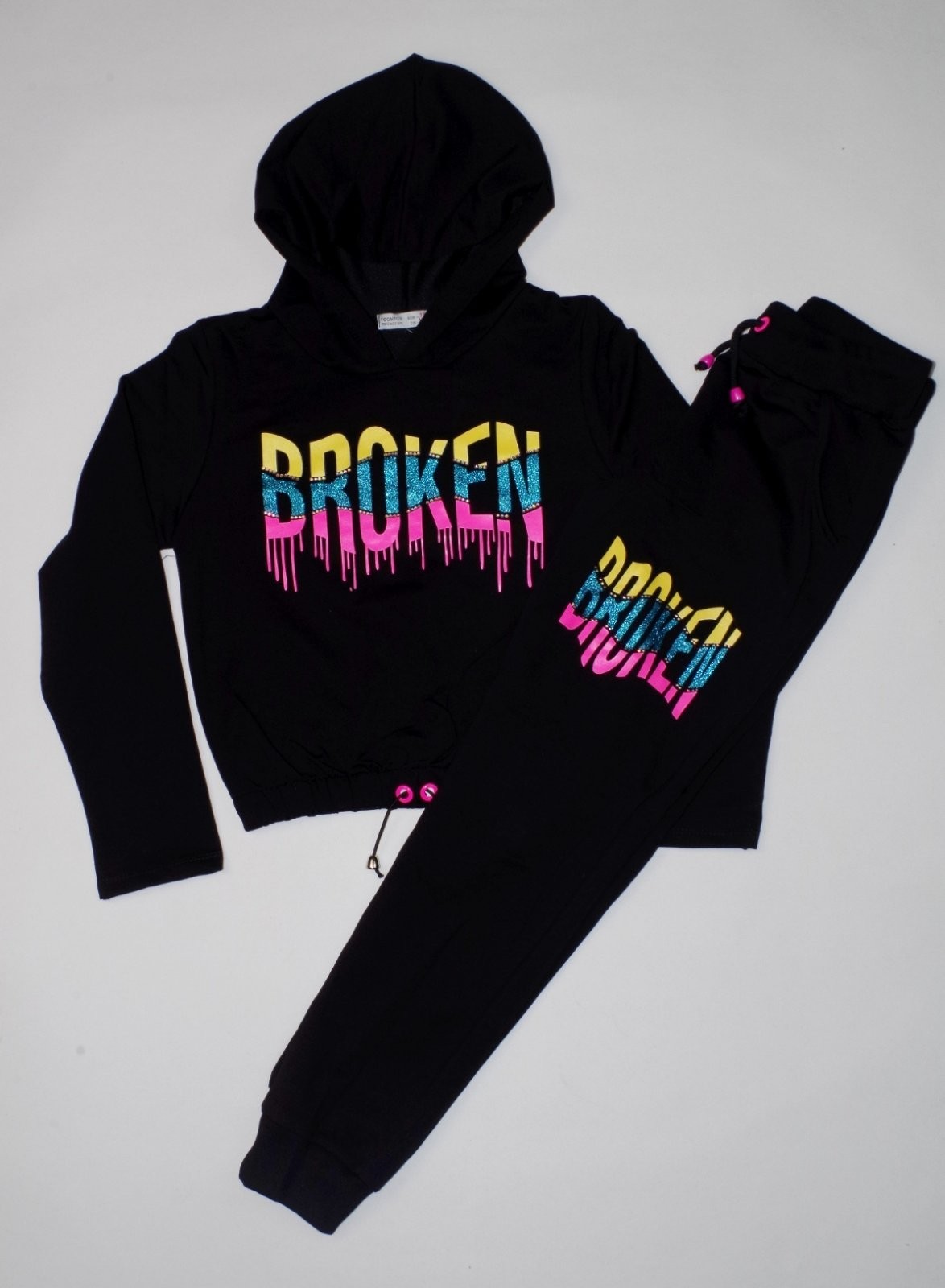 

Спортивний костюм Toоntoy 273 122 см Чорний (2000273)