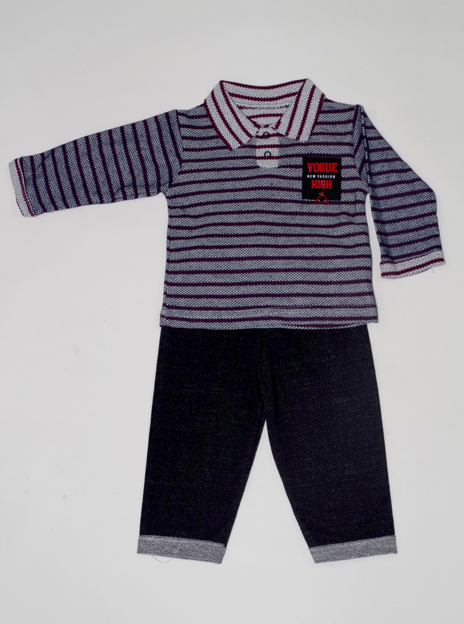 

Комплект Kids Ciub 115 68-74 см Серый с черным (2000115)