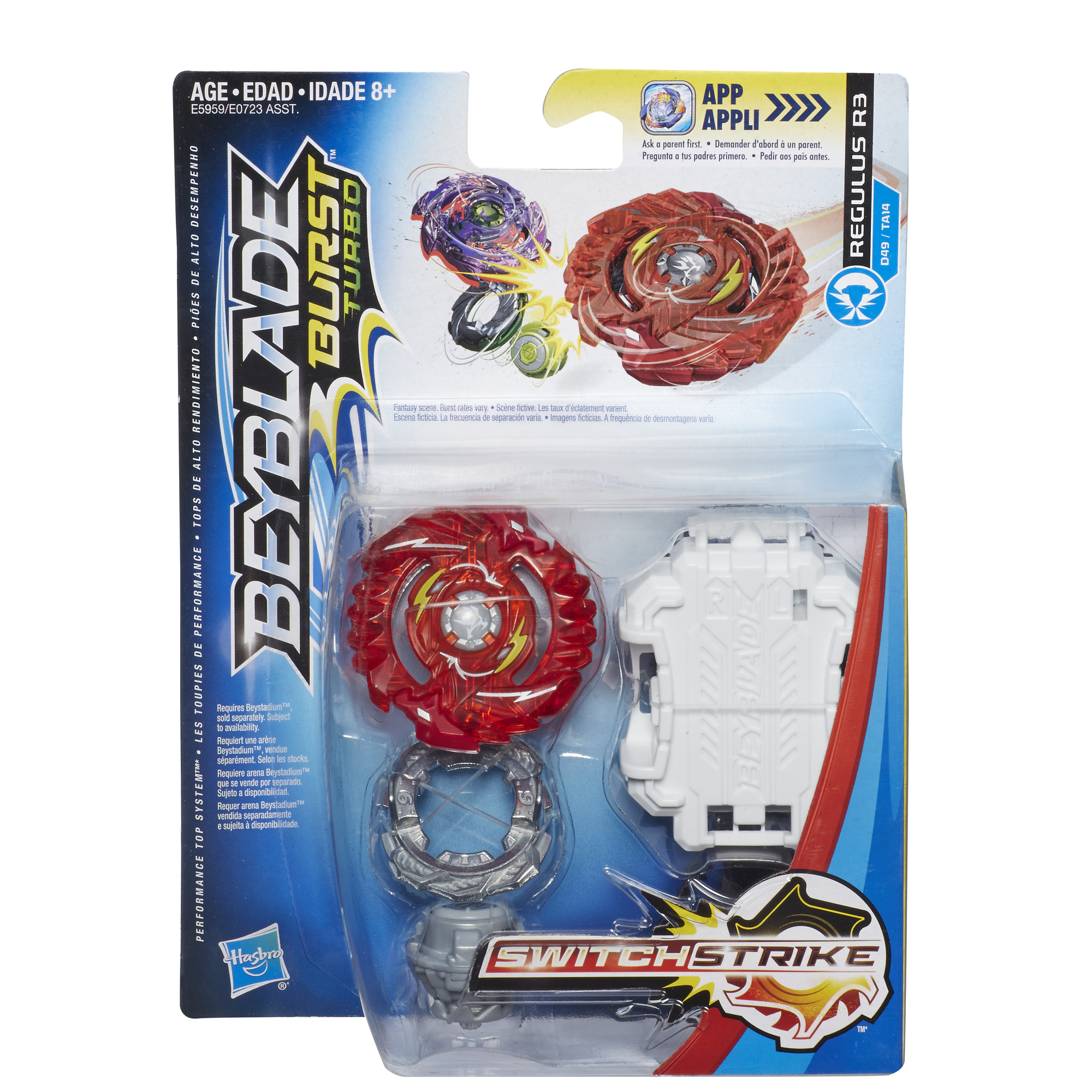 

Бейблейд Регулус R3 Beyblade Turbo SwitchStrike Regulus R3 Hasbro E5959