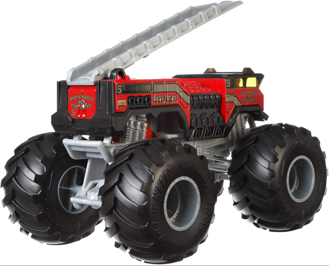 Машинка Хот Вилс Пожарная Монстр Трак 20 см Hot Wheels Monster Trucks Fire  dept Mattel GBV34 – фото, отзывы, характеристики в интернет-магазине  ROZETKA от продавца: ActionToyStore | Купить в Украине: Киеве, Харькове,  Днепре ...