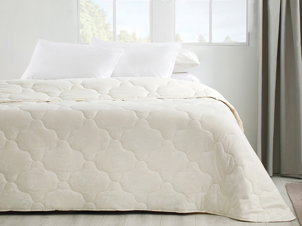 

Стеганое одеяло из хлопка English Home Comfy 155х215 см Белое