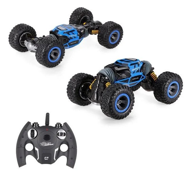 

Трюковый вездеход на радиоуправлении Rock Crawler UD 2169 A. Меняет форму. Синий