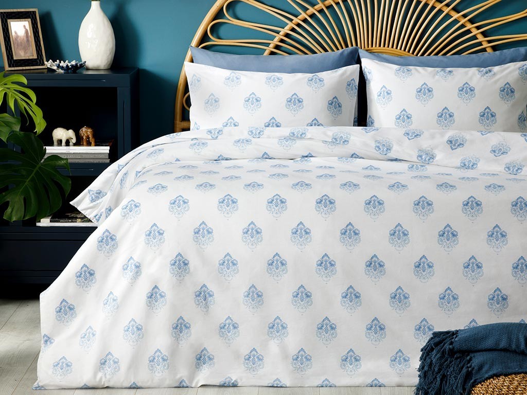 

Набор постельного белья English Home Chic Damask 200х220 см Голубой