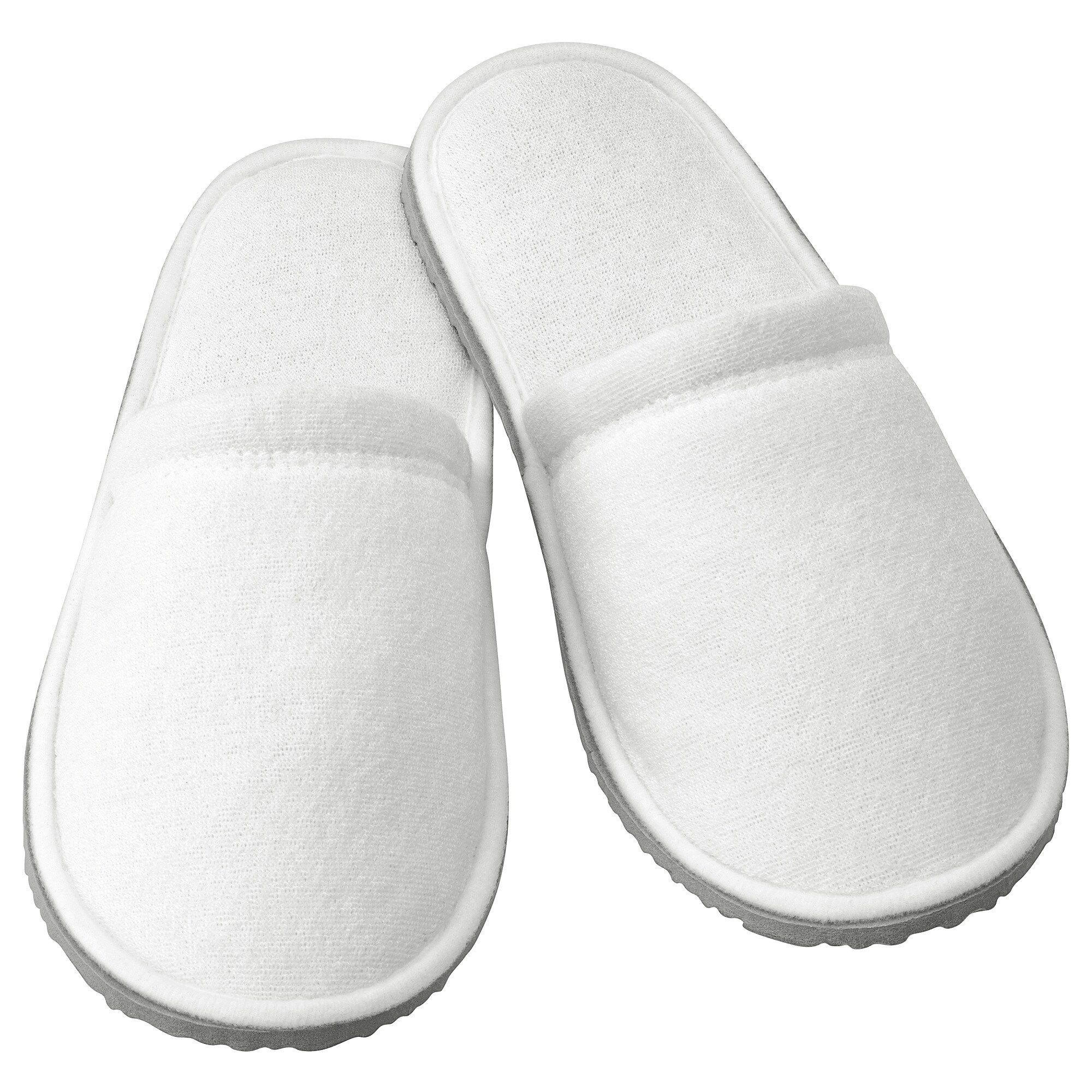 

Тапочки домашние белые IKEA TASJON 40-43 30 см 103.920.26