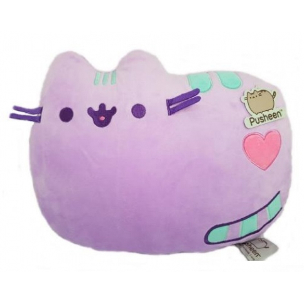 

Мягкая игрушка, подушка Кот Пушин Pusheen. Оригинальная лицензия 35x28x8 см (5051516803499)
