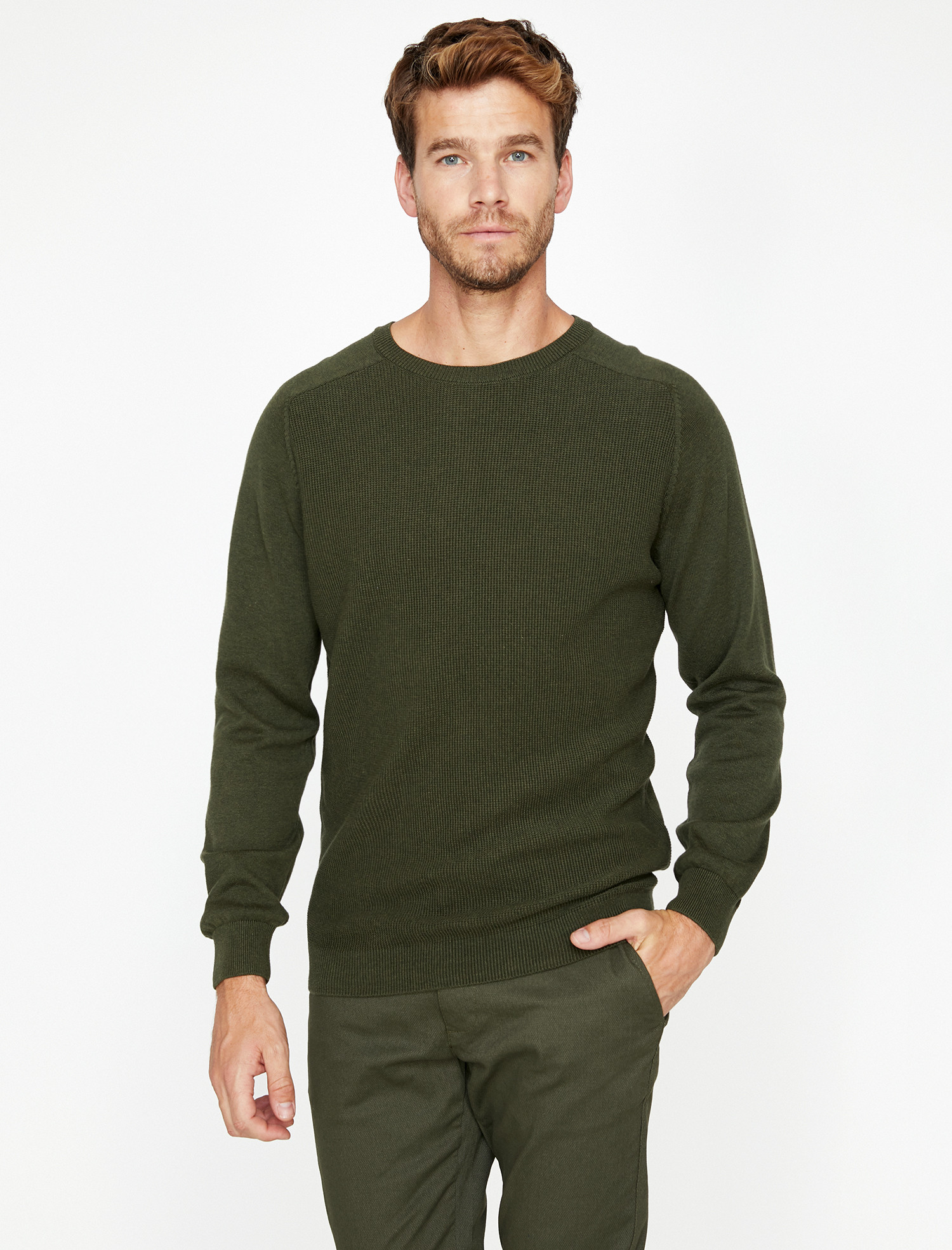 

Джемпер Koton 9KAM94560OT-808 S D.Khaki