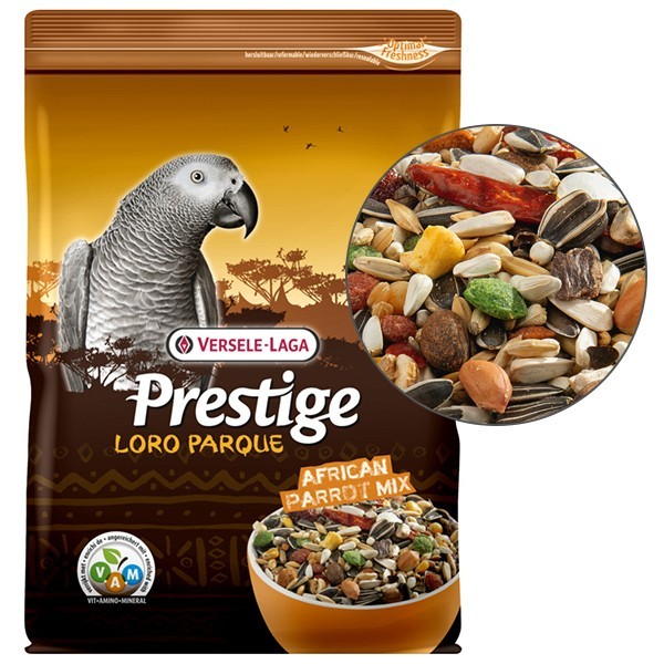 

Полнорационный корм Versele-Laga Prestige Premium Loro Parque African Parrot Mix для попугаев жако, сенегальский, конголезский 1 кг (5410340222010)