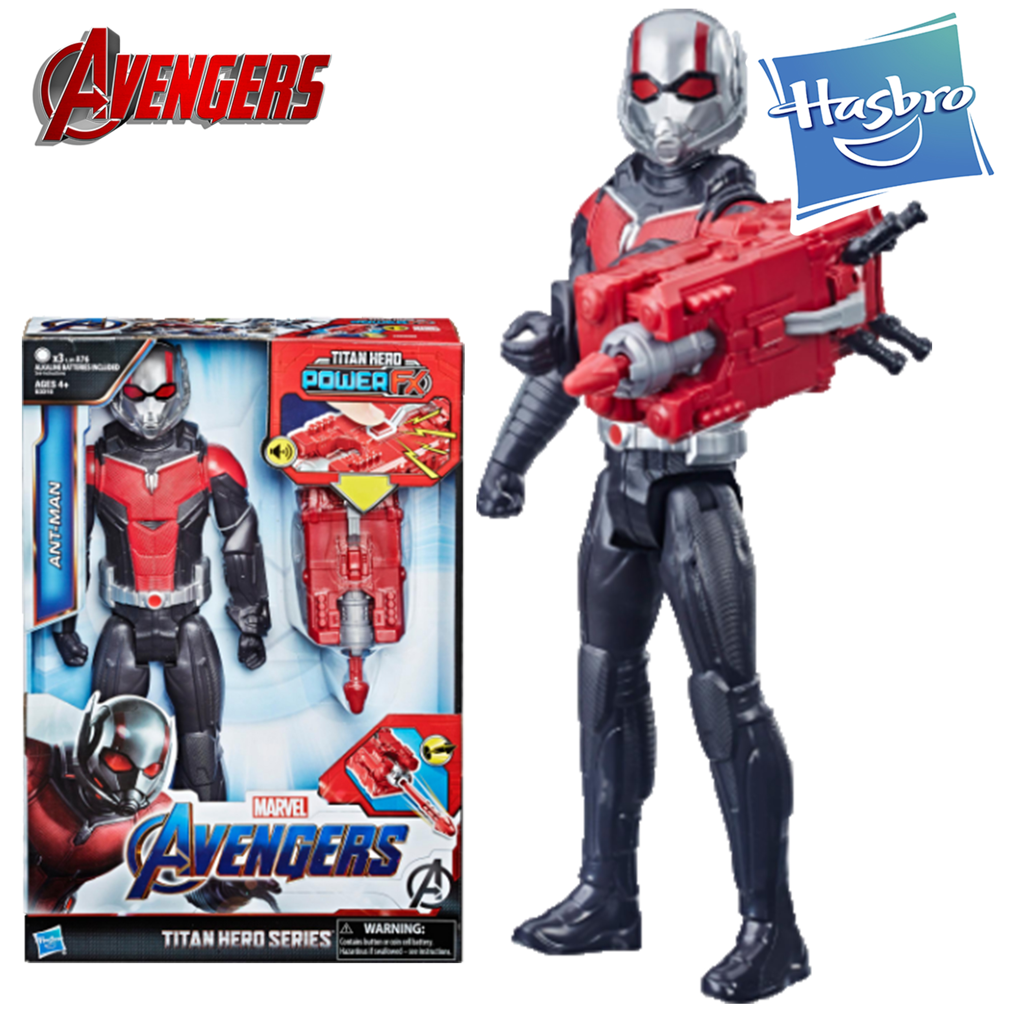 

Фигурка Человек Муравей 30 см оружие и звуковой модуль Ant Man Hasbro E3310
