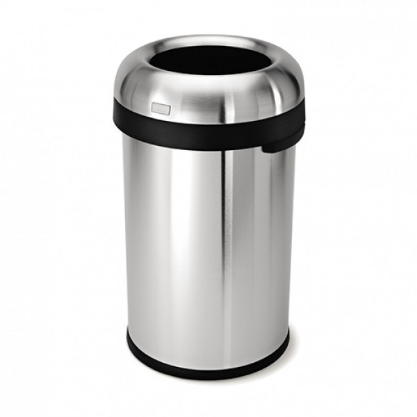 

Урна открытая Simplehuman BULLET 115 л сатиновая (CW1471)
