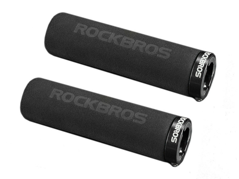 

Грипсы Rockbros Foam Grip, пенные с черными замками