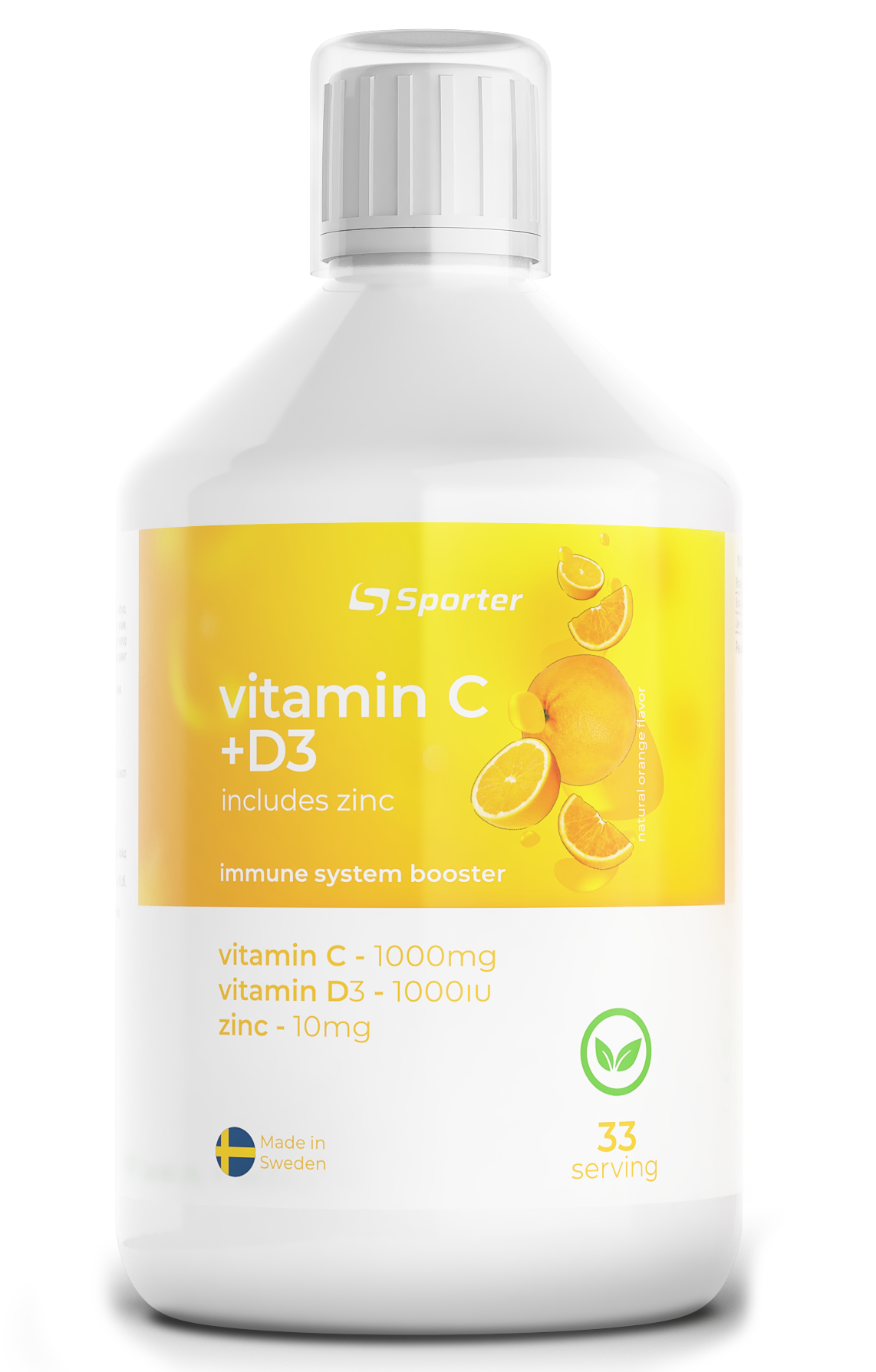 

Витамин C Sporter Mega Vitamin C+D3 - 500 мл