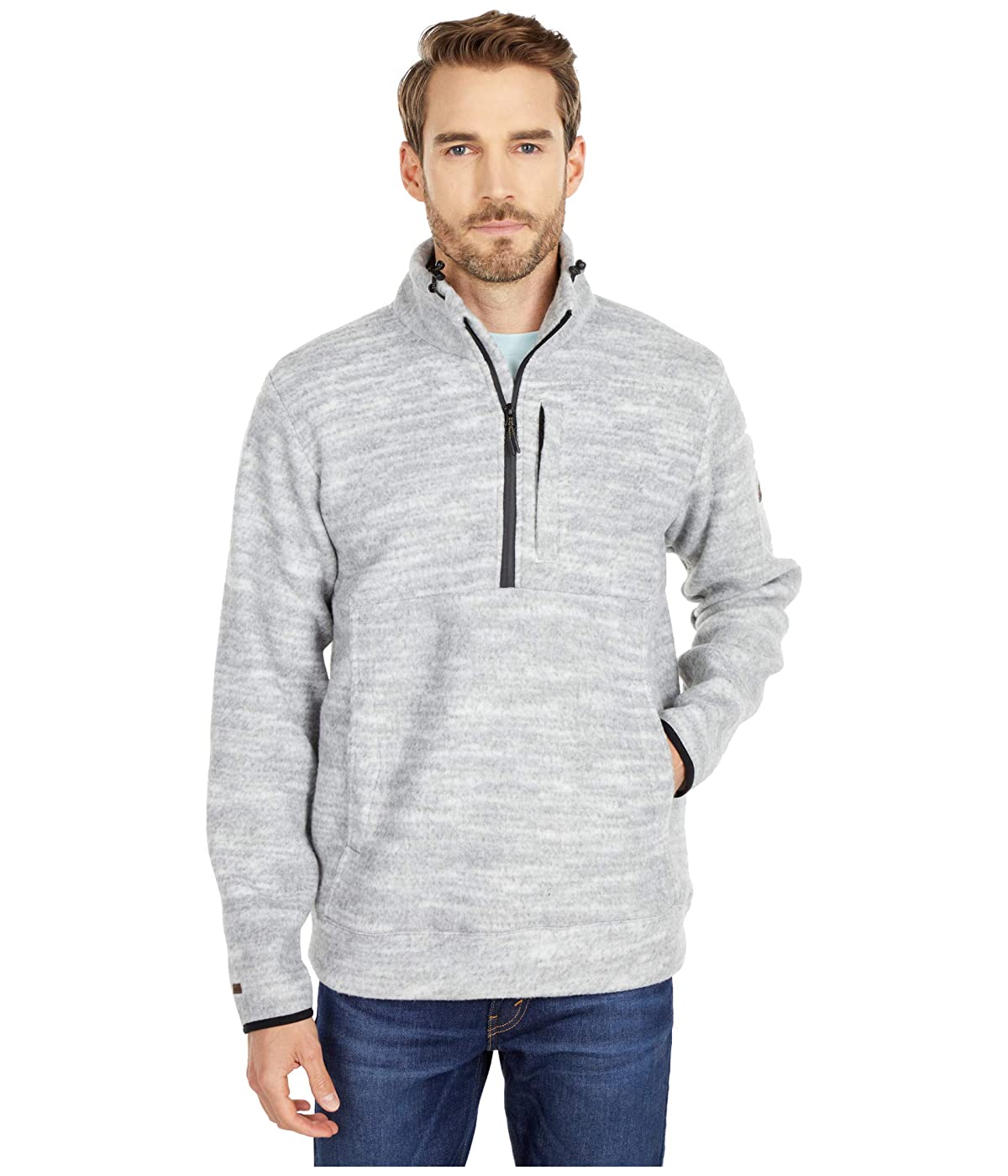 

Толстовка Billabong Boundary Mock 1/2 Zip Light Grey, S (44)