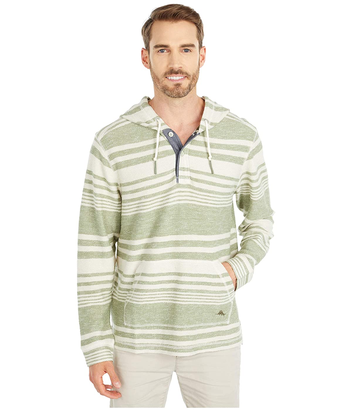 

Толстовка Tommy Bahama Big Bay Baja Pullover Dusty Thyme, S (44)