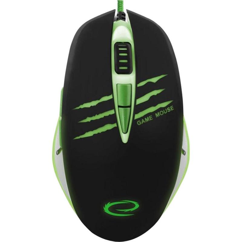 

Мышь Esperanza MX301 Rex (EGM301) Black/Green USB