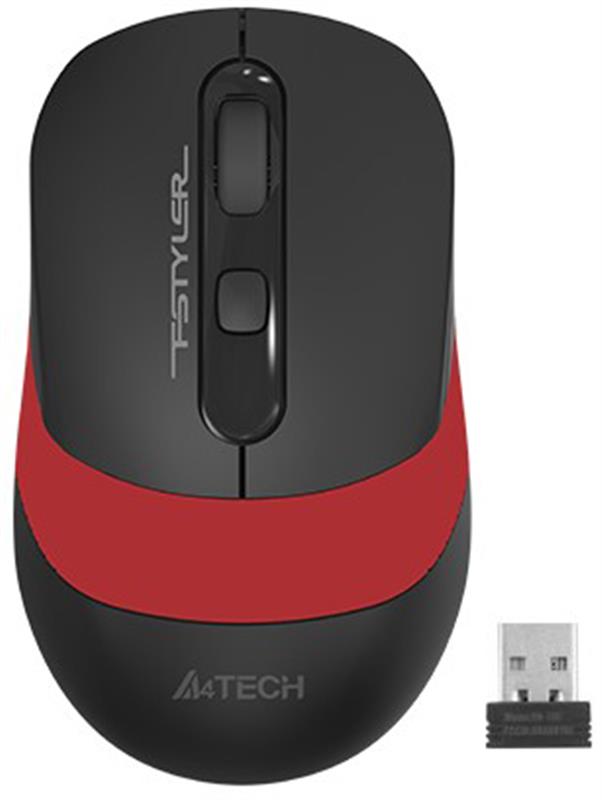 

Мышь Wireless A4Tech FG10 Black/Red USB
