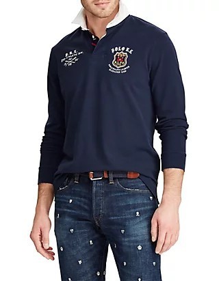 

Мужской POLO RALPH LAUREN,длинный рукав, регби бликкер, темно-синий р, Мужской POLO RALPH LAUREN,длинный рукав, регби бликкер, темно-синий р. L