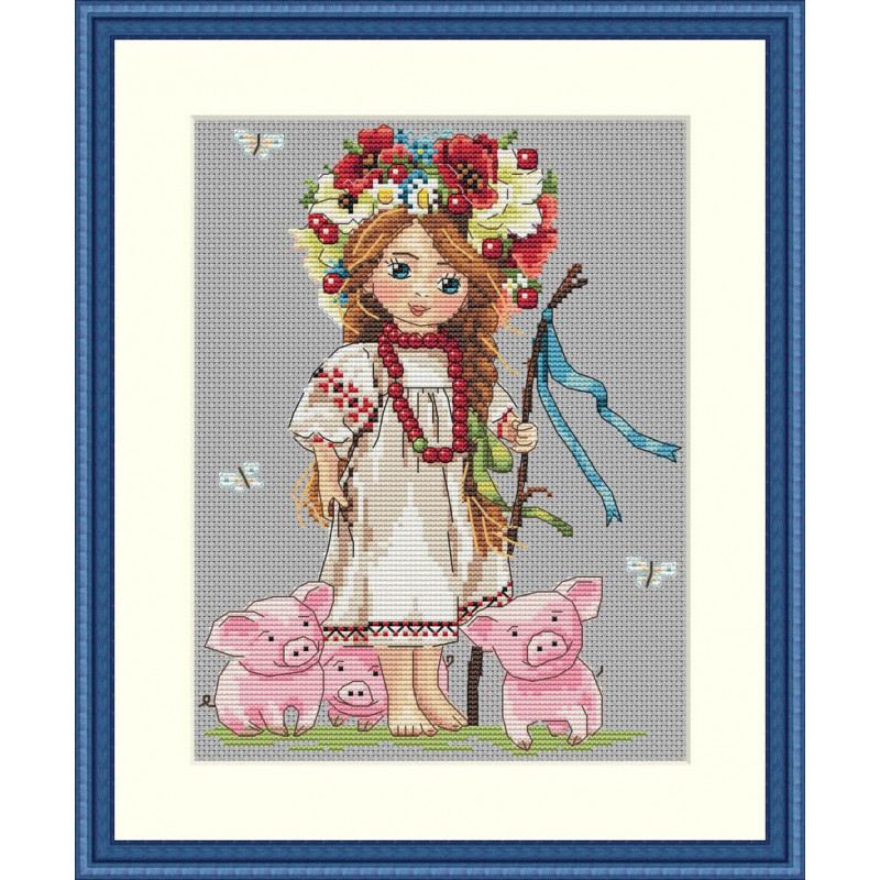 

Набор для вышивания Мережка Пастушка (К-43)