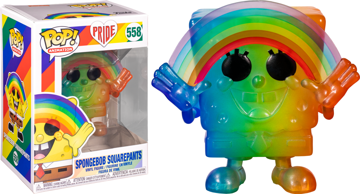 

Фигурка Funko Pop Фанко Поп Спанч Боб Радужный SpongeBob Squarepants 10 см cartoon SP 558.278