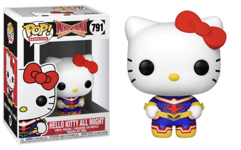

Фигурка Funko Pop Всемогущий All Might MHAxHelloKitty 10см MHAxHK AM 791