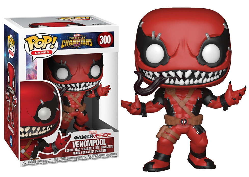 

Фигурка Funko Pop Фанко Поп Марвел Contest of Champions Битва Чемпионов Venompool Веномпул 10 см CC V 300