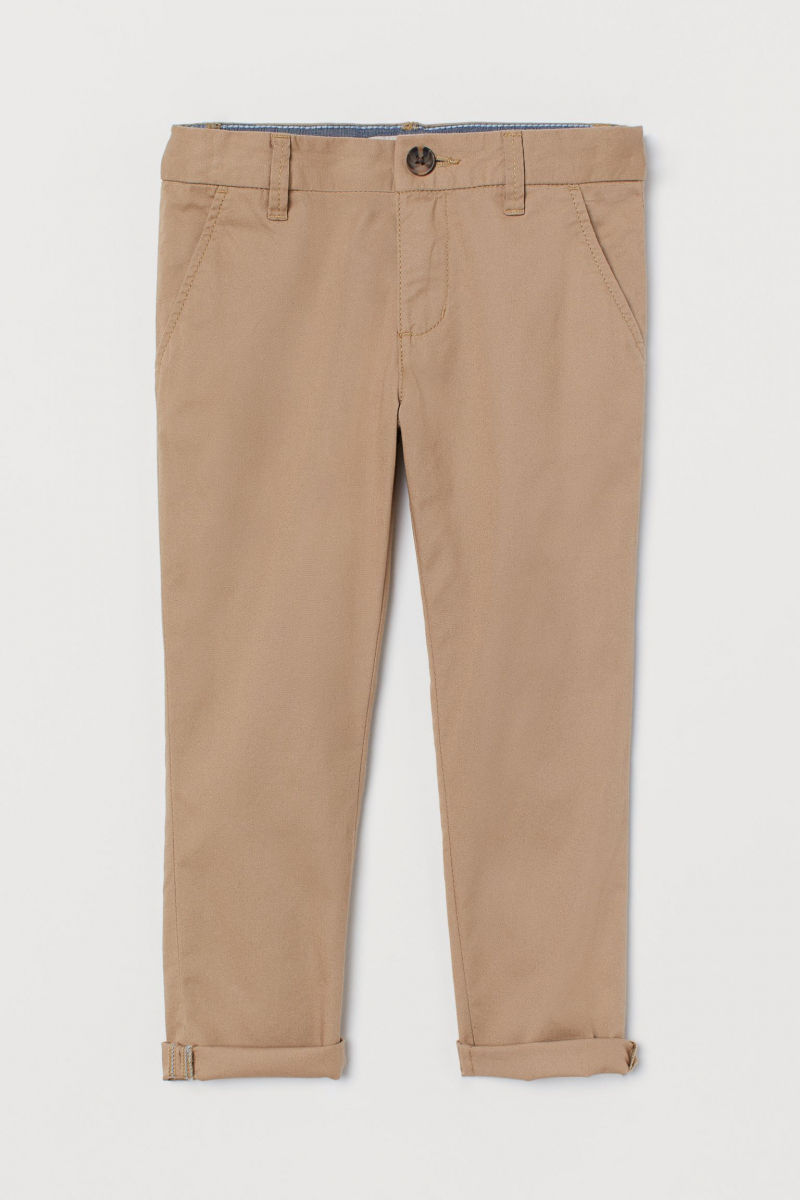 

Брюки H&M 0801431002 134 СМ Бежевый 64527