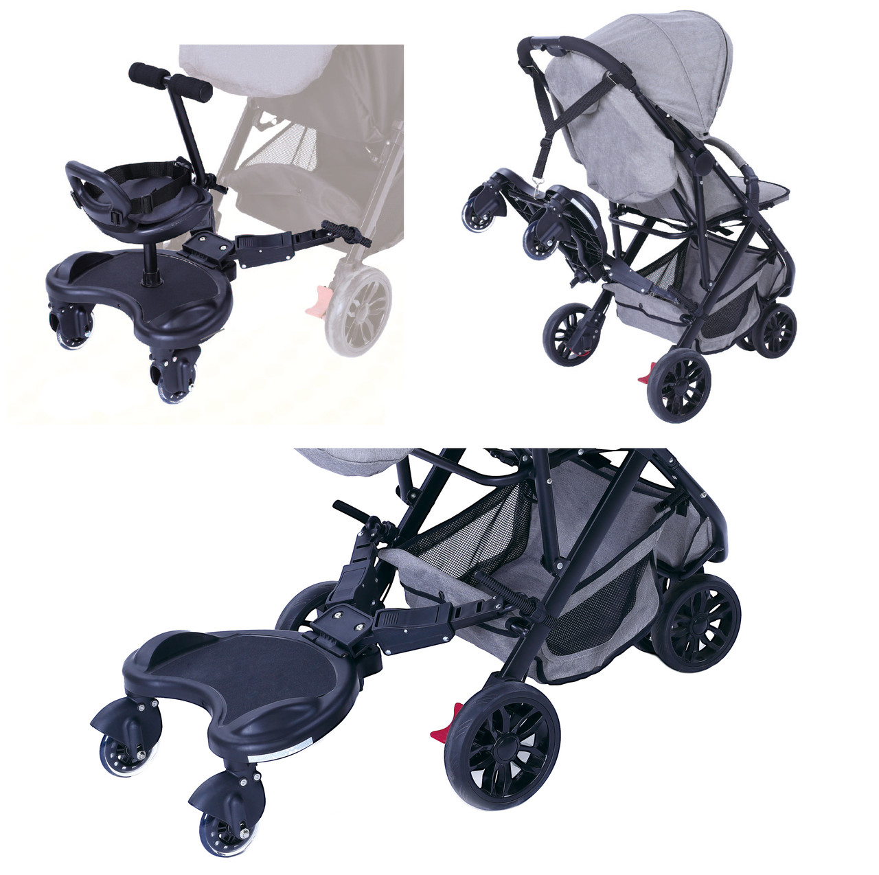 

Сидение (подножка) для второго ребёнка CARRELLO Kiddy Board CRL-7007