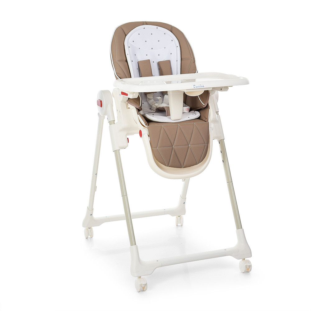 

Стульчик для кормления ME 1037 CRYSTAL Stars Latte