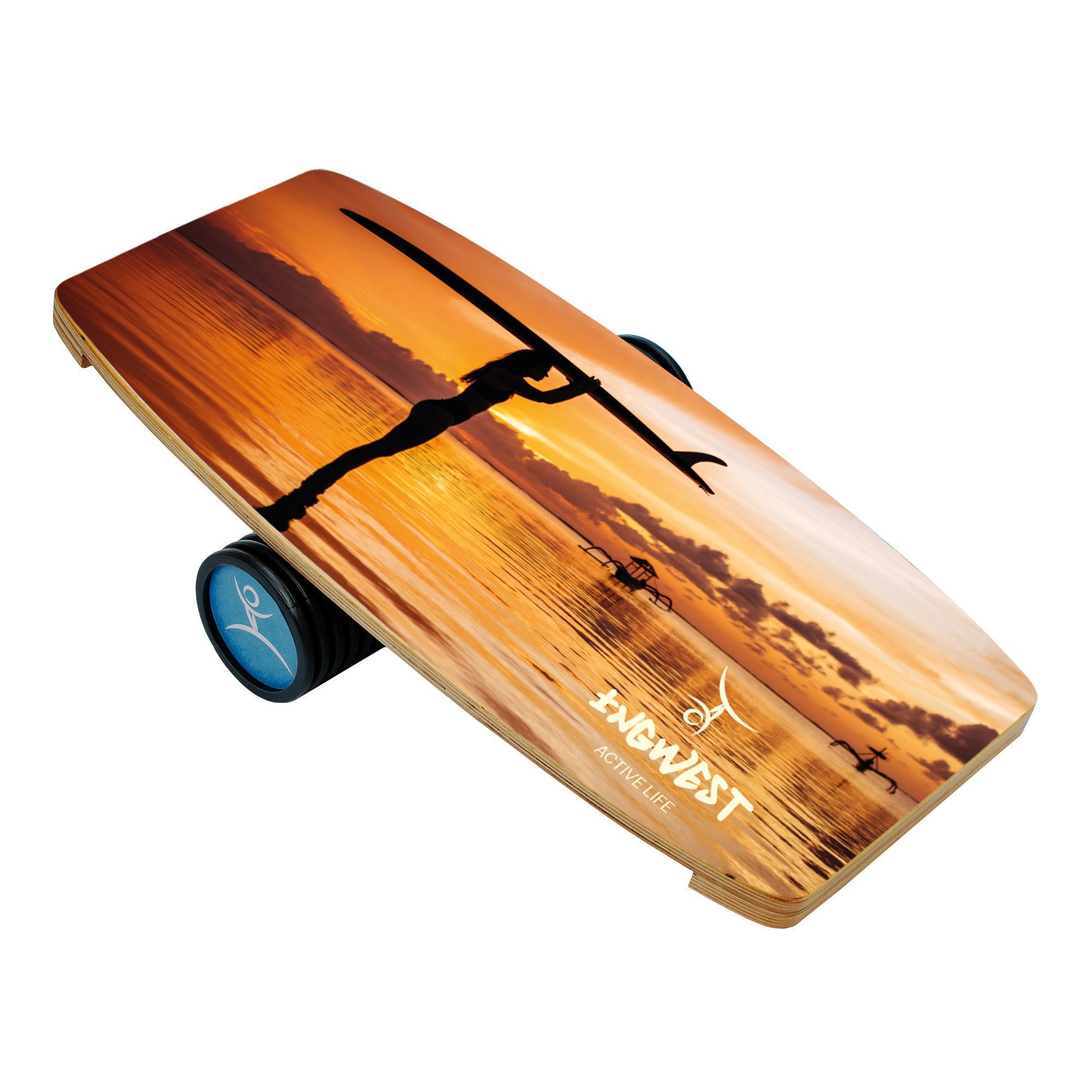 

Баланс борд Sunset (Balance Board Training System) с роллером