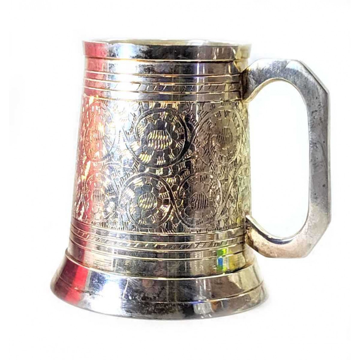 

Кружка бронзовая хром 0,5л. (12х11х11 см)A 25824A