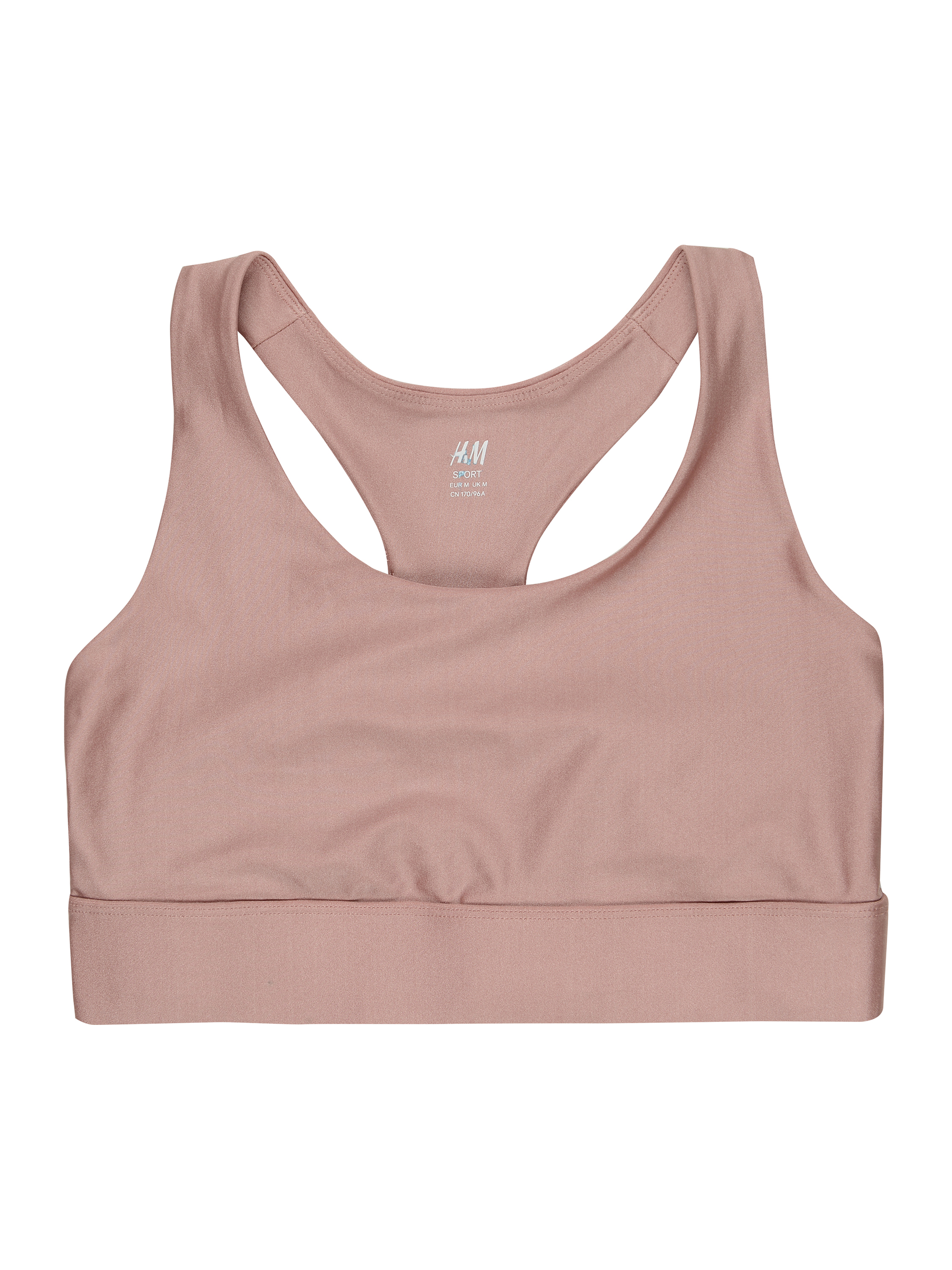 

Спортивный топ H&M M розовый 10286508612