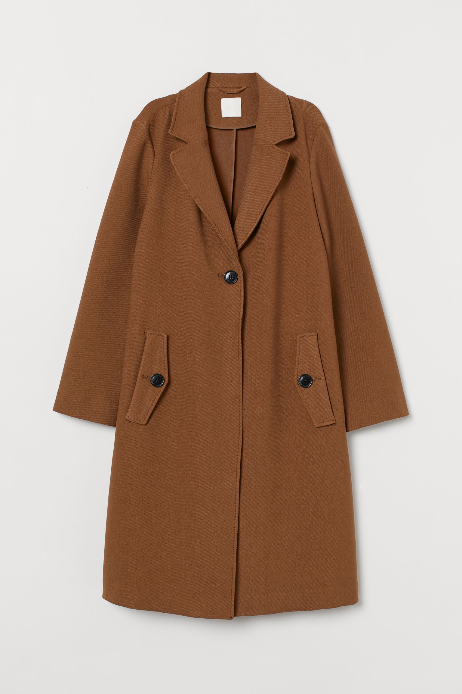 

Пальто H&M  коричневый 17038525131, Пальто H&M XS коричневый 17038525131