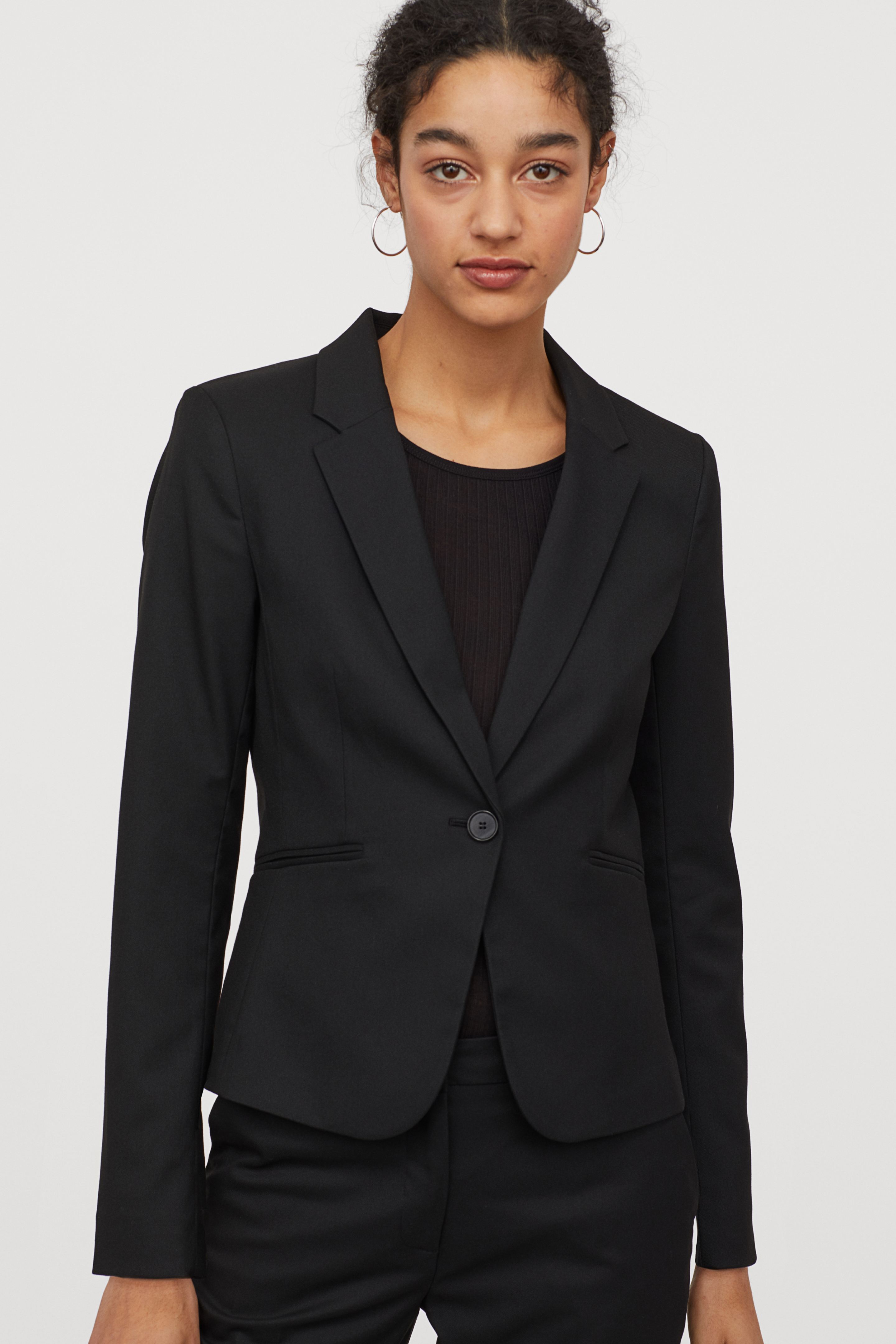 

Пиджак H&M  черный 5686019, Пиджак H&M 34 черный 5686019