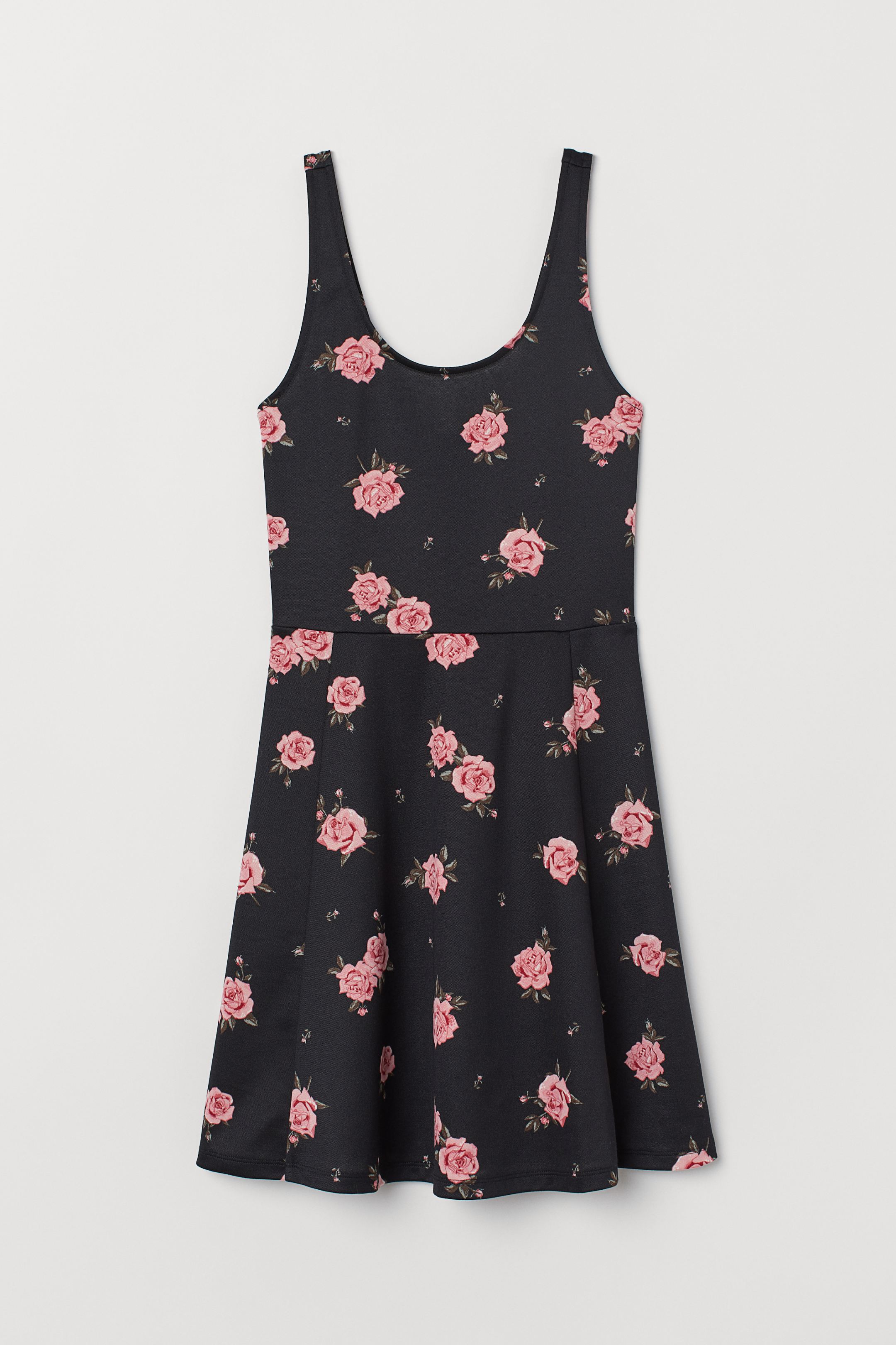 

Сарафан H&M  черный розы 6811809, Сарафан H&M 32 черный розы 6811809