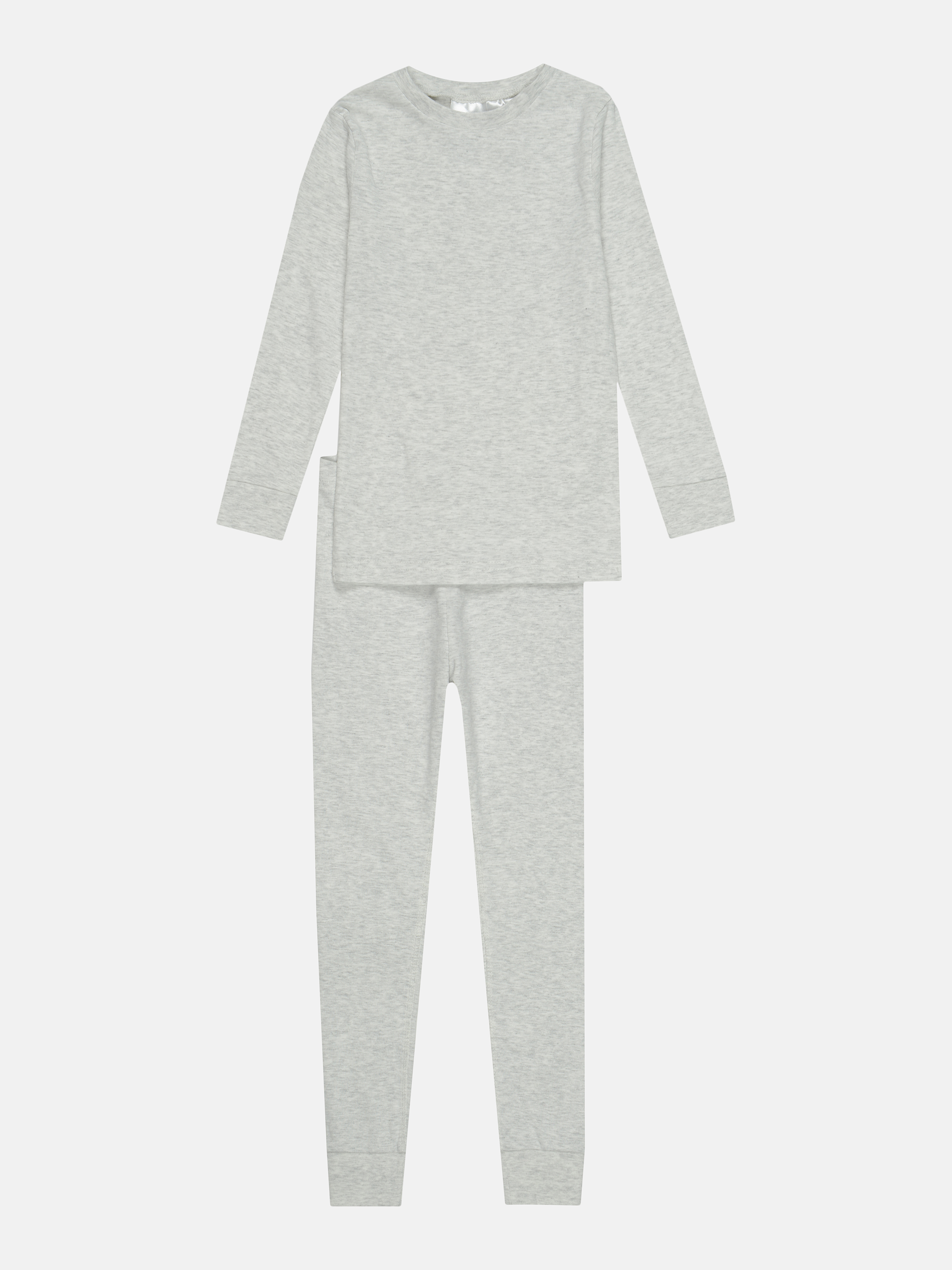 

Пижама (лонгслив, брюки) H&M 110 116см светло серый 230268363902