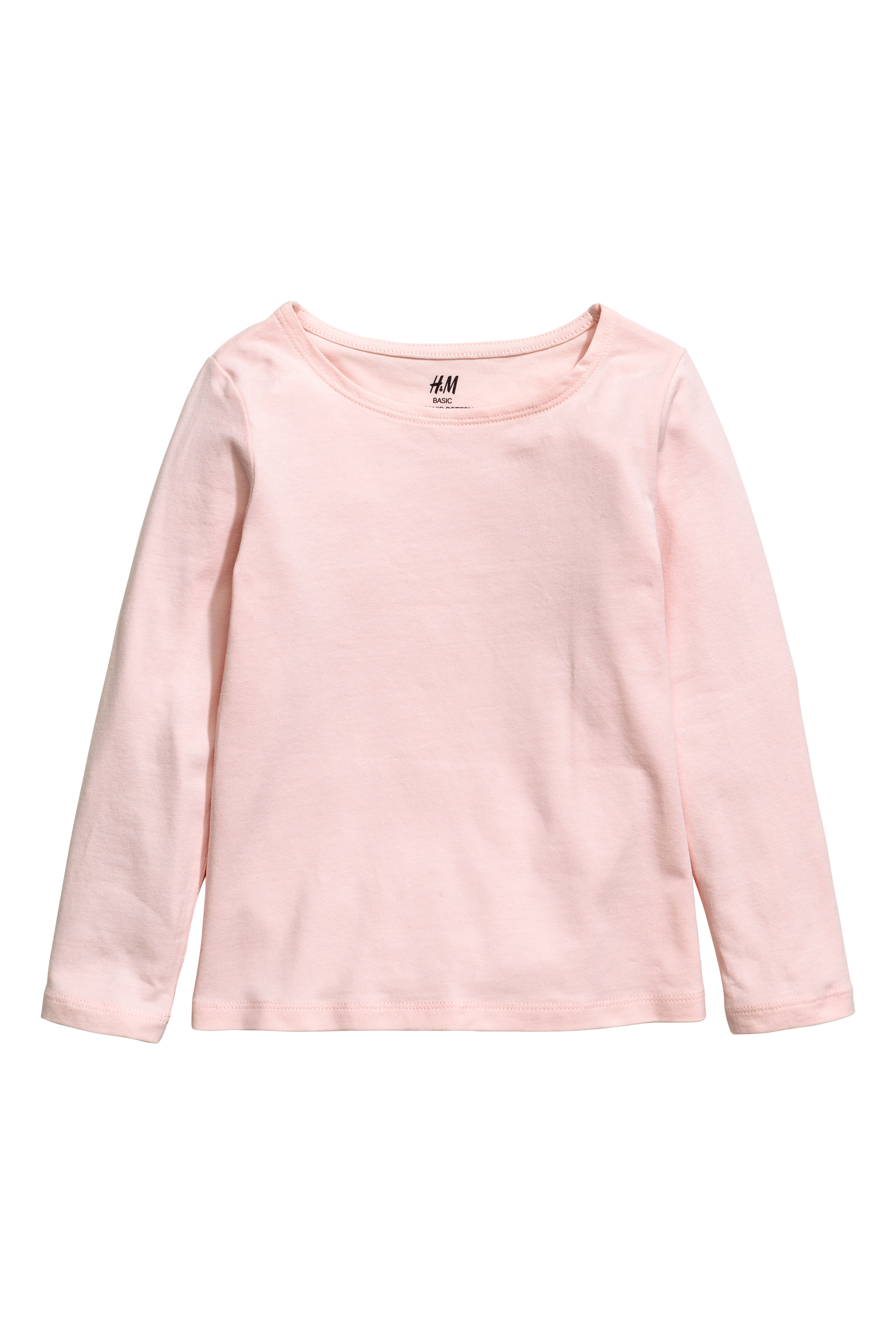 

Лонгслив H&M 110 116см светло розовый 75751566