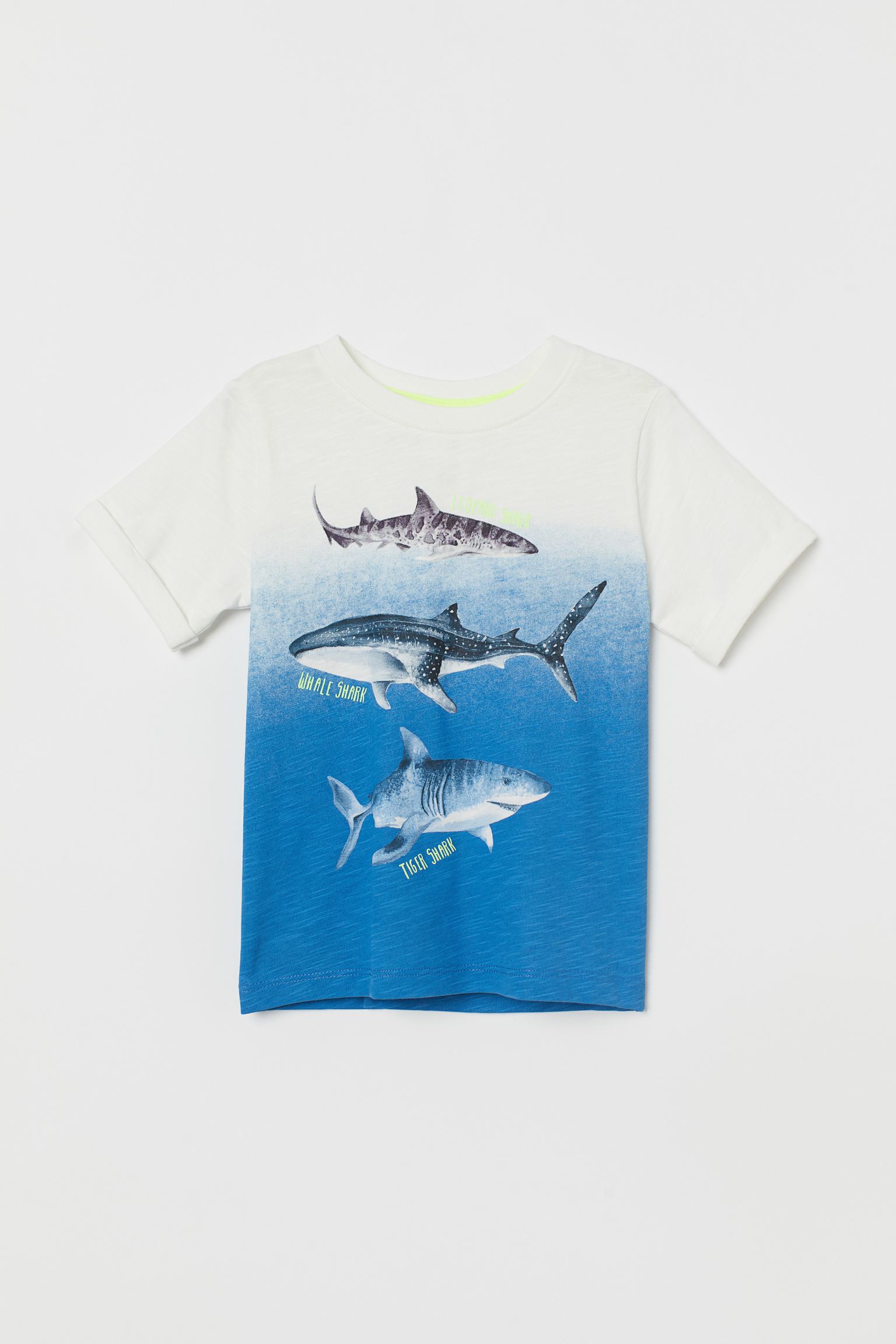 

Футболка H&M 92см бело синий принт 16048629251