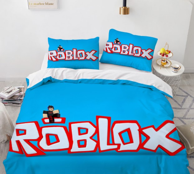 

Комплект постельного белья из трех частей с 3D рисунком Roblox Роблокс №27