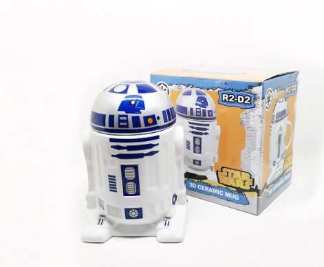 

Керамическая кружка Star Wars Robot с керамической крышкой 13 см